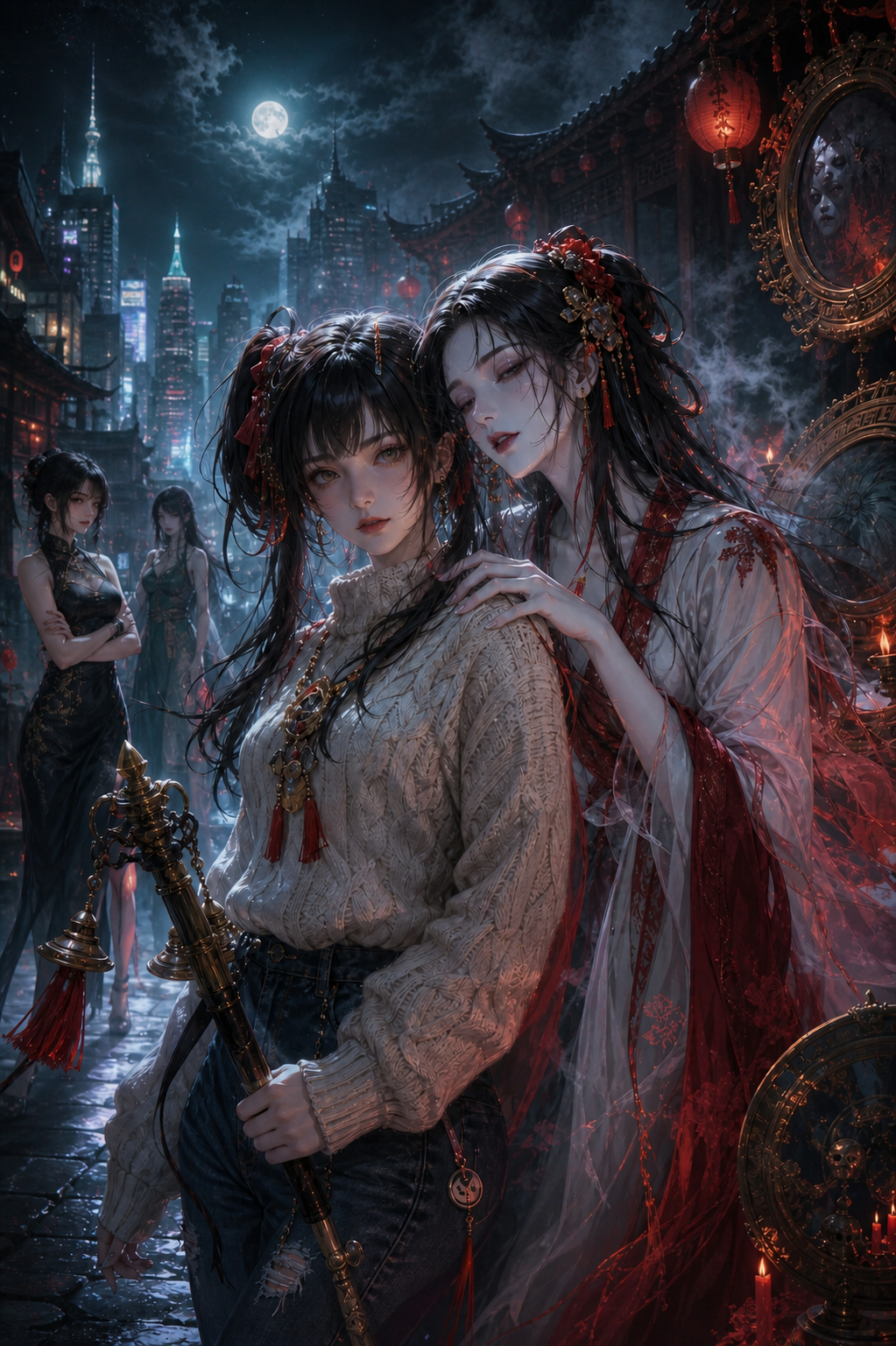 The daily life of surviving after inheriting the harem